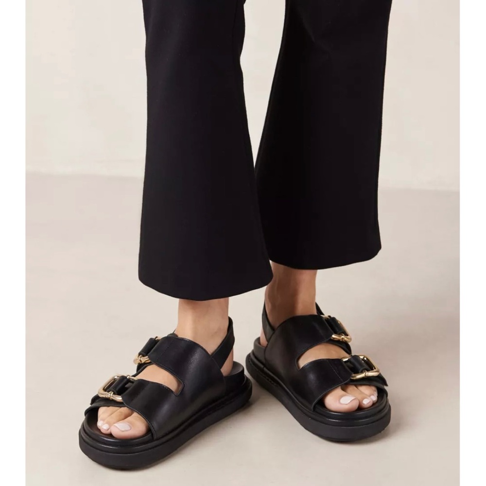 ALOHAS black harper sandals